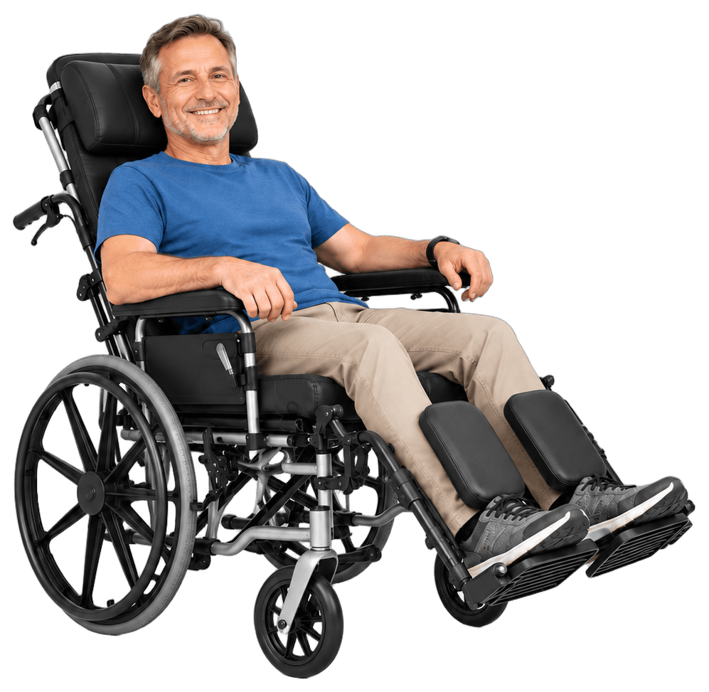 3 In 1 Wheelchair