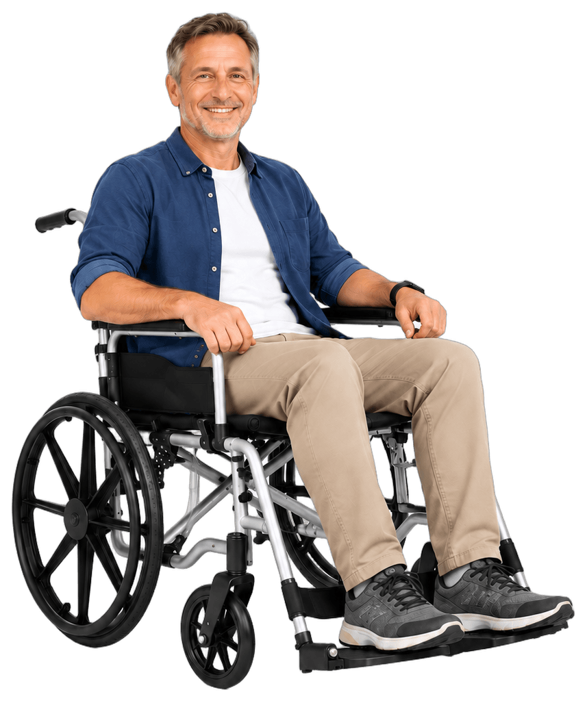 Medium Travel Wheelchair