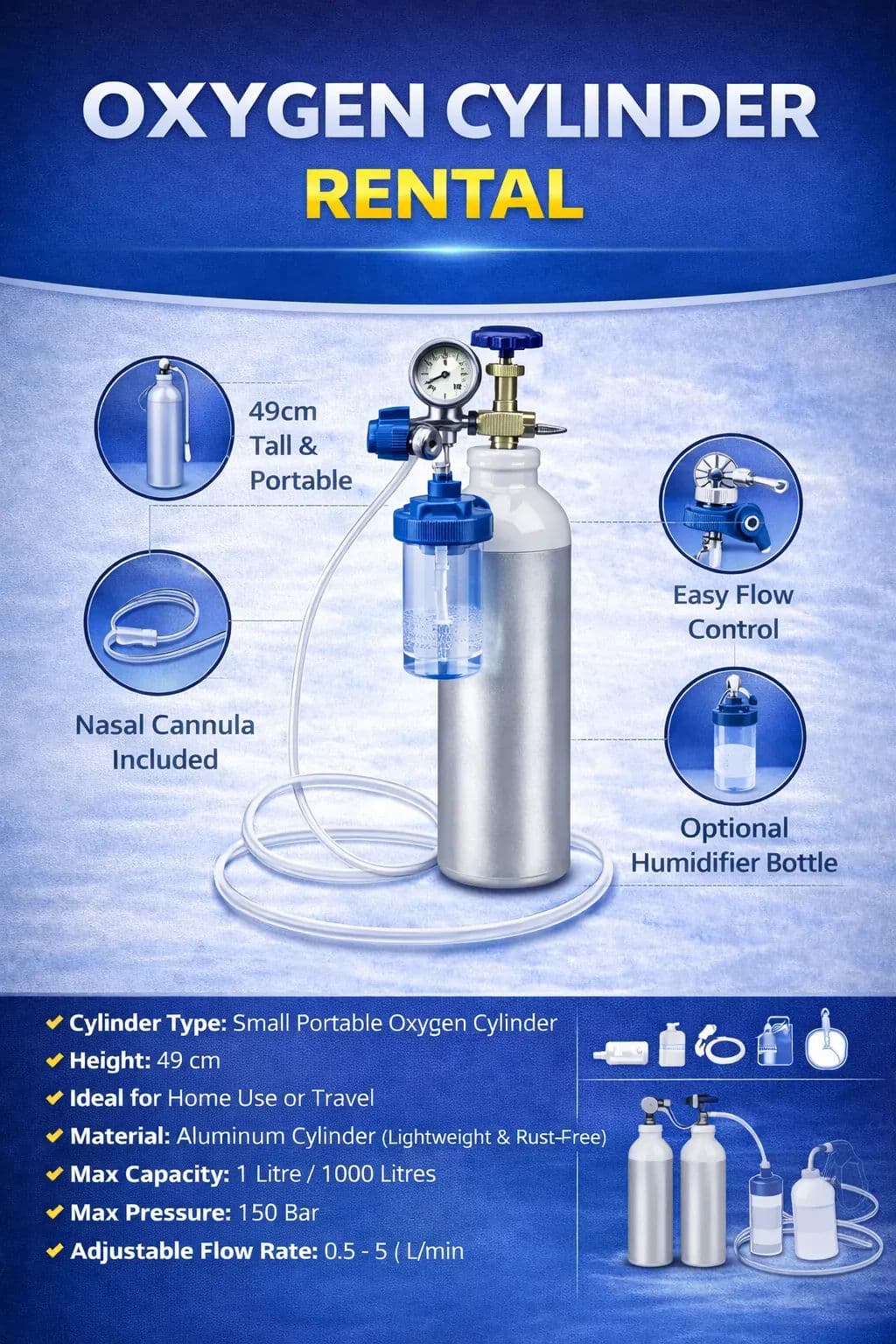 Portable Oxygen Cylinder