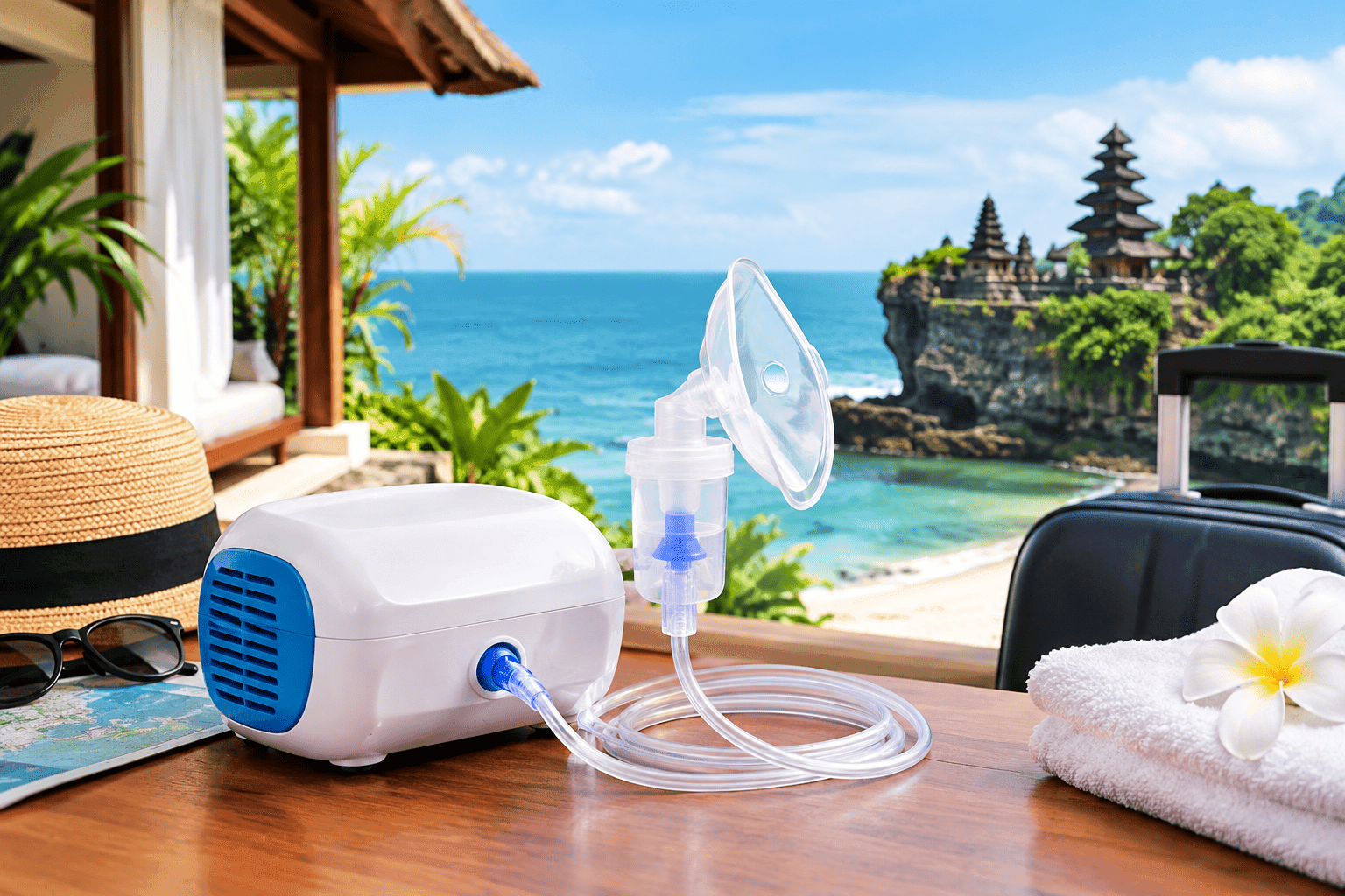 Rent a Nebulizer in Bali – Fast Delivery to Hotels, Villas & Homes